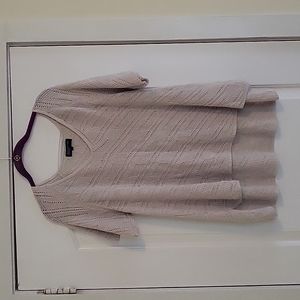 Jones New York, Large, Creme Short Sleeve Top